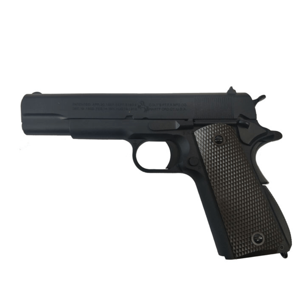 Colt 1911 Full Metal Black | GBB & CO2 | Cybergun