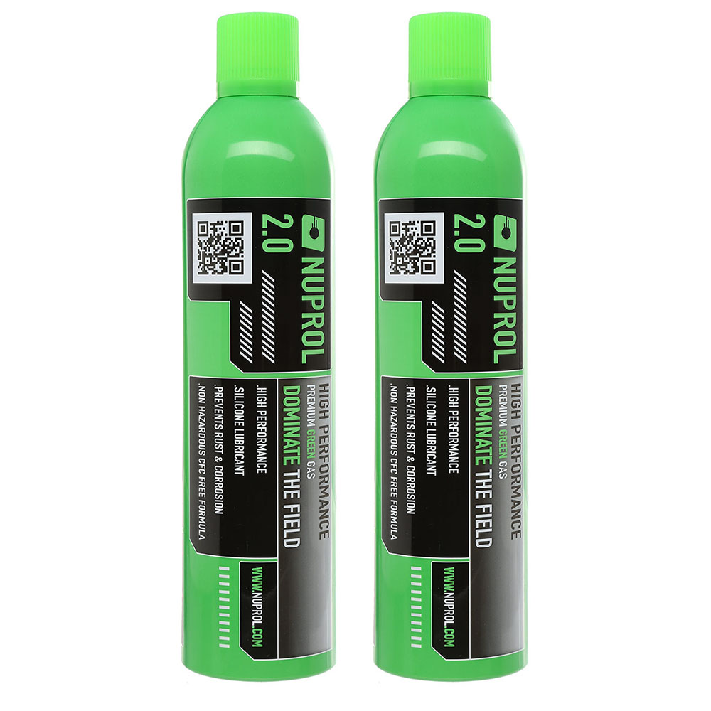 2x Nuprol 2.0 Green Gas