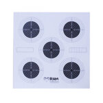 Schietkaarten 5 Dots RAM Tactical 2 Schietkaarten Five Dots