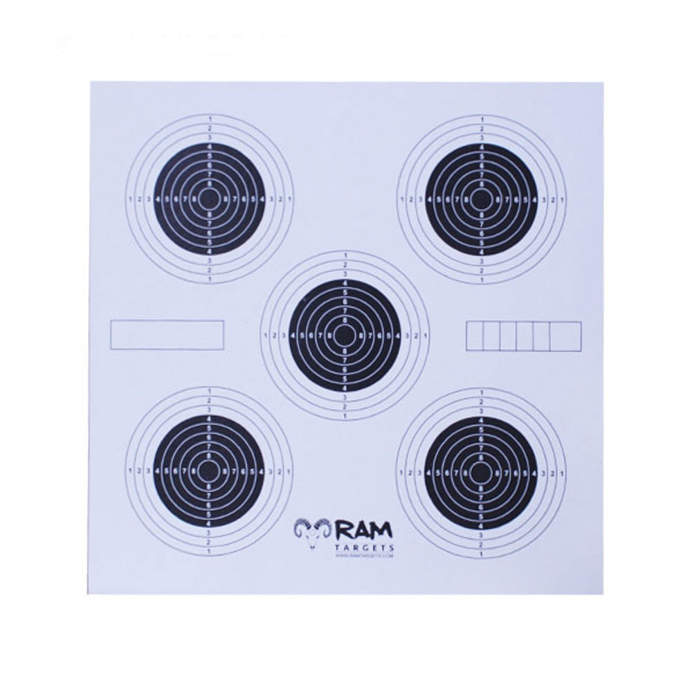 schietkaarten-five-dots-ram-tactical Schietkaarten Five Dots