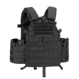Tactical Plate Carrier 6094A-RS | Black | Invader Gear Front